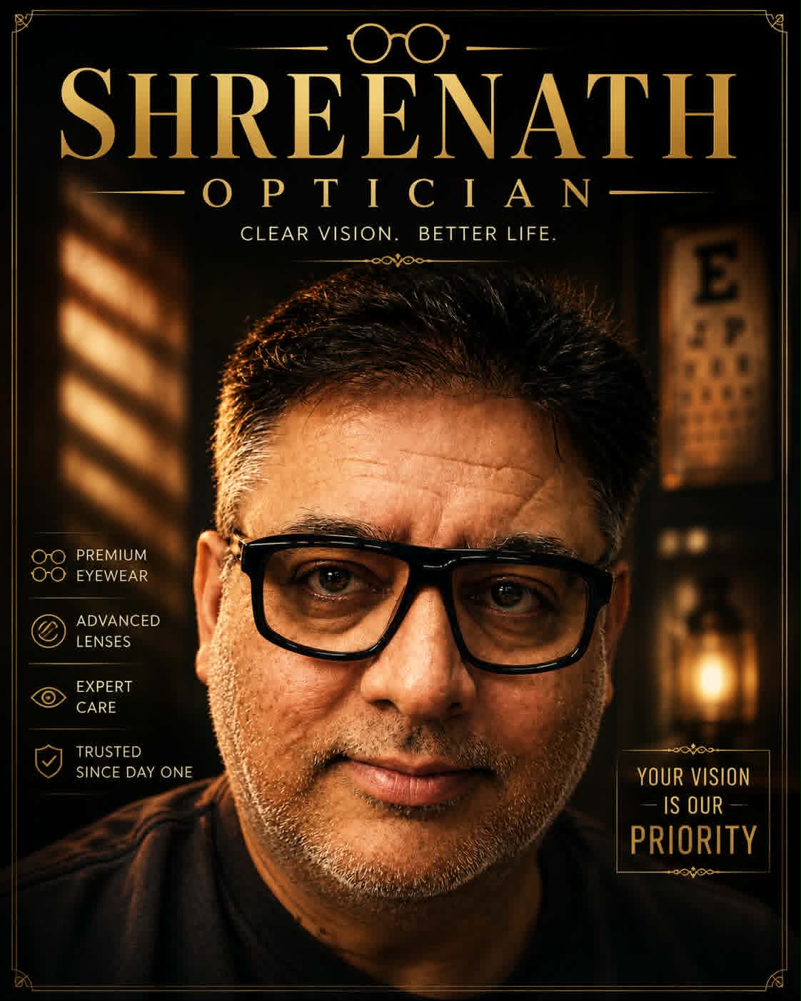 Shreenath Optician — Clear Vision. Better Life.